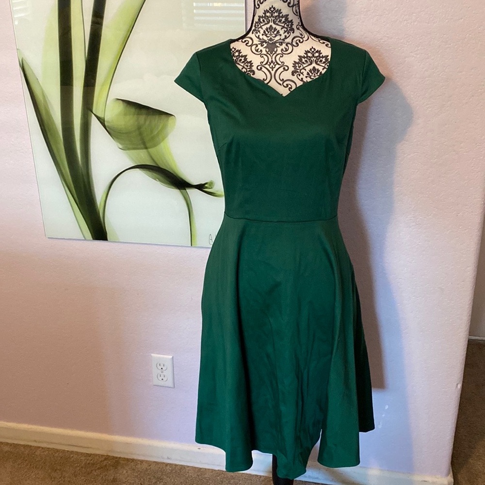 Green dress size medium